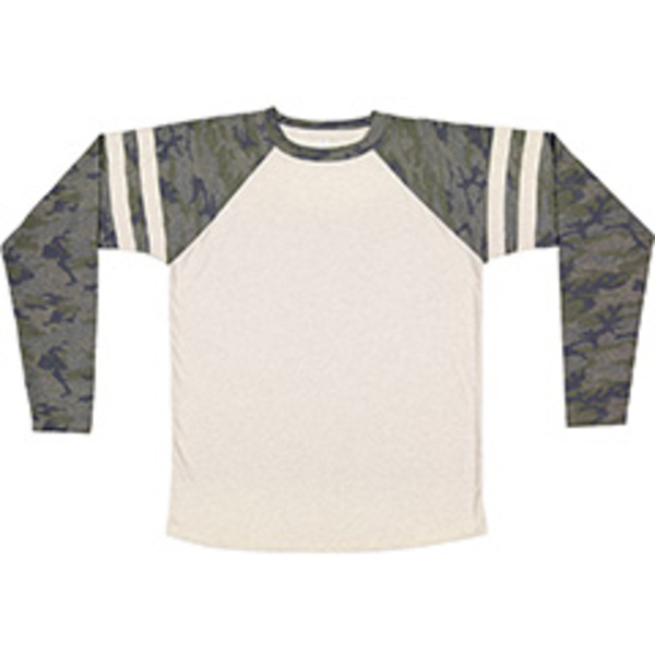 Men's Gameday Mash-Up Long Sleeve Fine Jersey T-Shirt Thumbnail