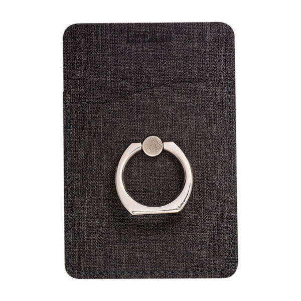 RFID Phone Pocket With Metal Ring Phone Stand Thumbnail