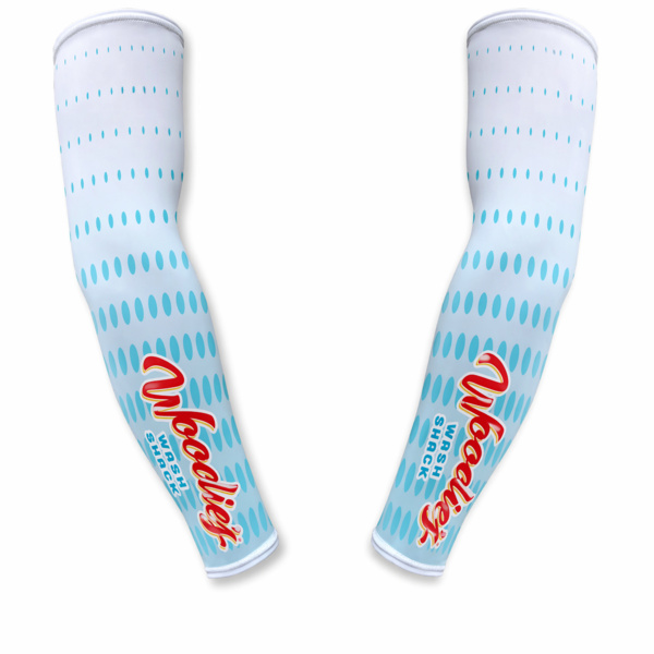 Woodie’s Wash Shack Custom SPF Sun Sleeves – Sublimated UV Protection Arm Sleeves Thumbnail