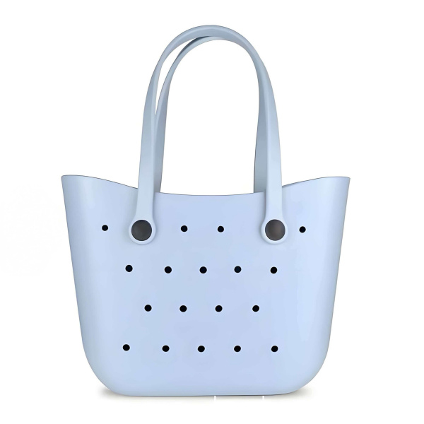 EVA Beach Tote Bag – Waterproof Custom Logo Bogg Style Bag Thumbnail