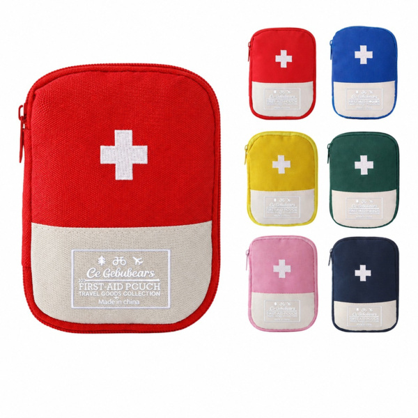 Portable First Aid Kit Organizer Pouch with Custom Logo Thumbnail