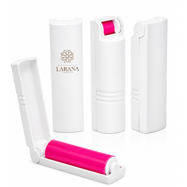 Reusable Lint Roller – Washable Travel Lint Remover for Clothes, Pet Hair & Dust Thumbnail