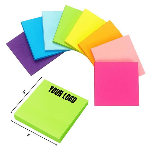 Custom Sticky Notes – 3" x 3" Promotional Memo Pad Thumbnail