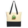 Colorblock Cotton Tote Thumbnail